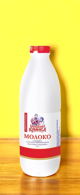 Молоко питьевое ультрапаст. 3,2% ПЭТ-бутылка 900мл