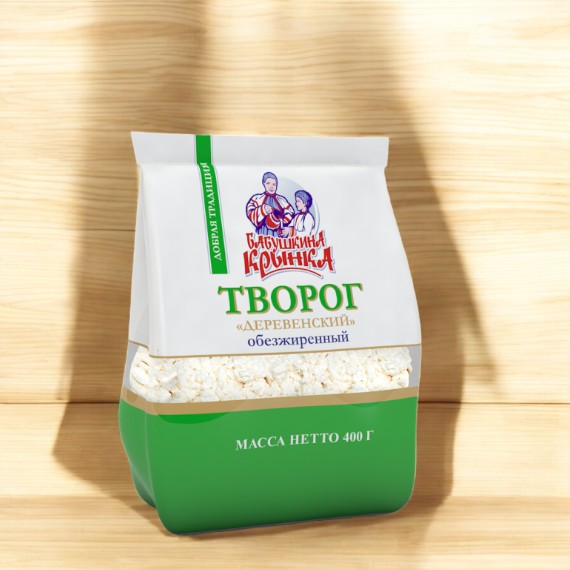 Творог “Деревенский” 0%  400г