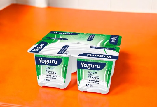 Йогурт “YOGURU” 1,5% стакан 125 г бифидо