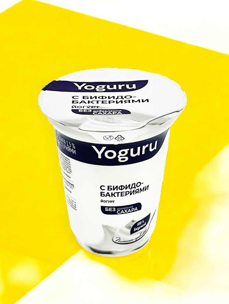 Йогурт “YOGURU” 1,5% стакан 310 г бифидо