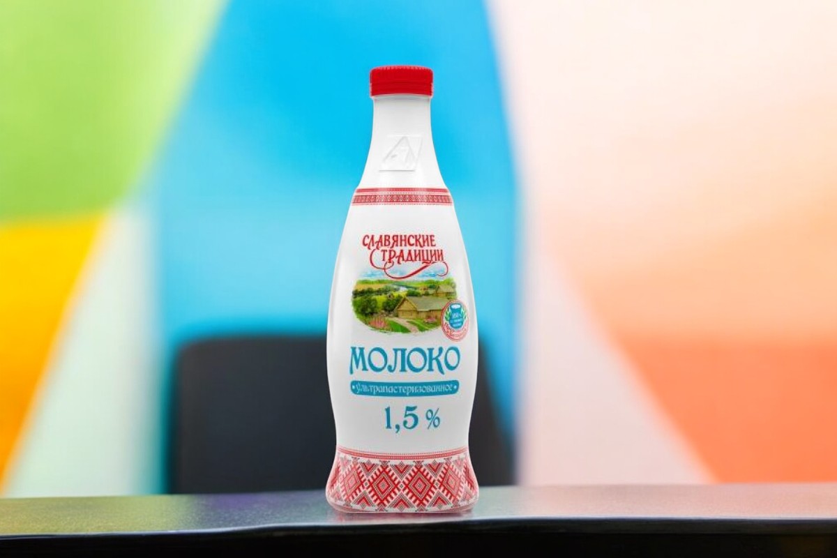 Молоко ультрапаст. “Слав. традиции” 1,5% ПЭТ-бутылка 0,9 л