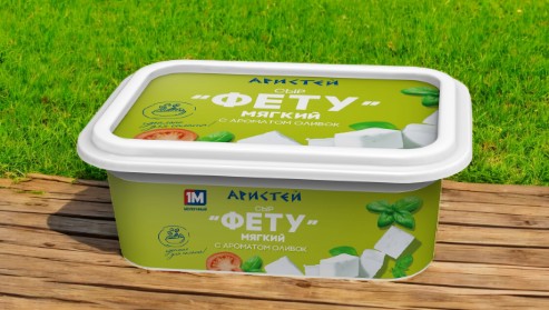Сыр “Фету” 45,0% стакан 250 г оливки