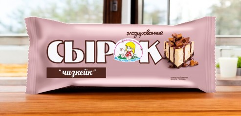 Сырок глазированный 18,0% пленка 45 г чизкейк