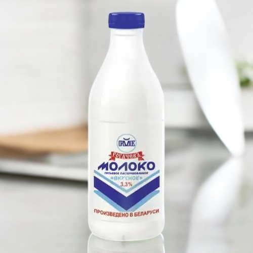 Молоко питьевое пастер. “Вкусное” м.д.ж. 3,3%, ПЭТ-бут., 900мл