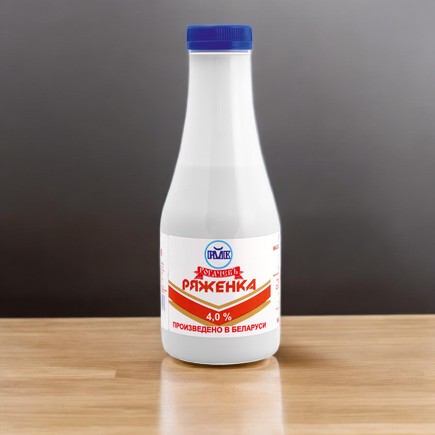 Ряженка 4%, ПЭТ-бут., 500г