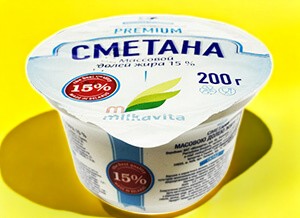 Сметана 10% п/ст 200 г