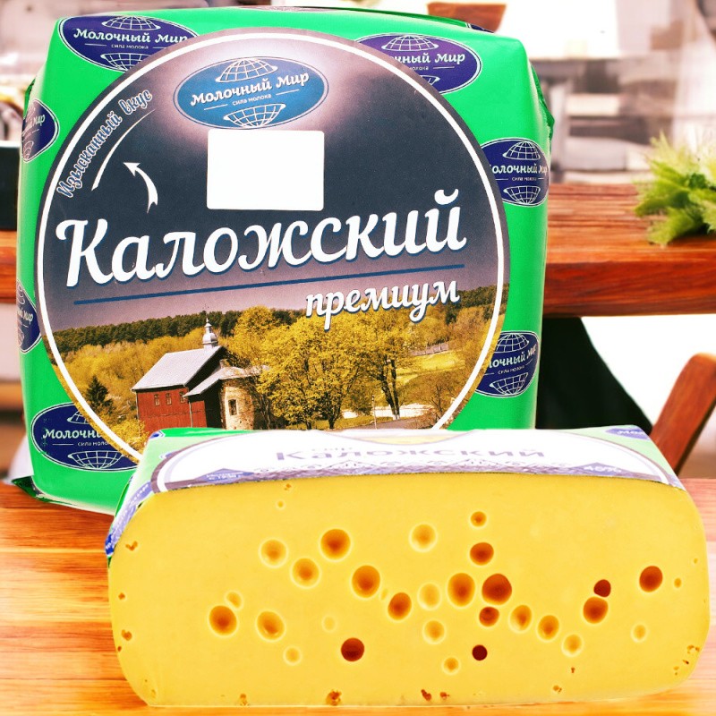 Сыр “Каложский премиум” (Квадрат)