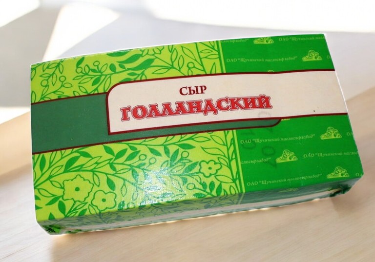 Сыр “Голландский Люкс” (Брус)