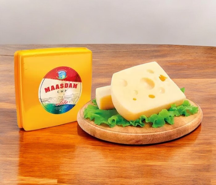 Сыр “Maasdam Elite” (Квадрат)