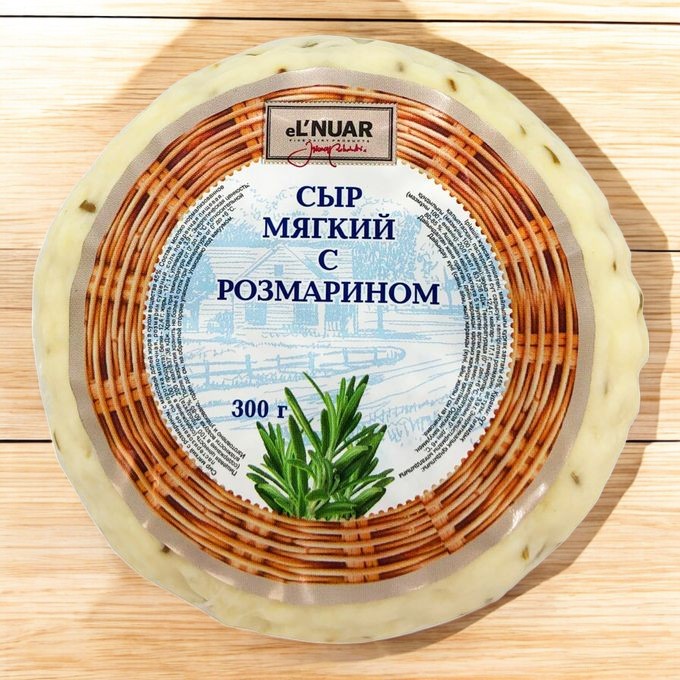 Сыр мягкий с розмарином 300г eL`NUAR