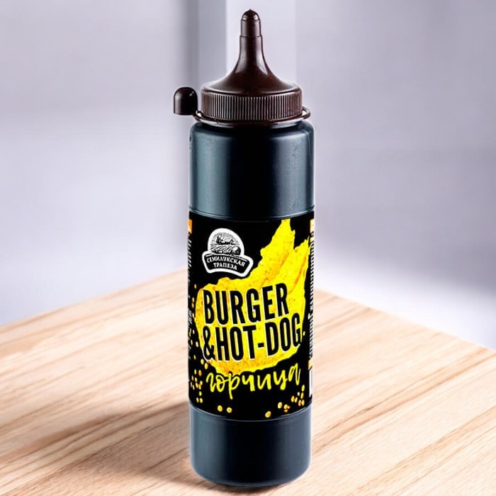 Горчица BURGER & HOT-DOG 250г (6 мес) Семилукская трапеза