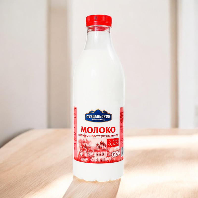 Молоко 3,2% 930г (14 сут) ПЭТ
