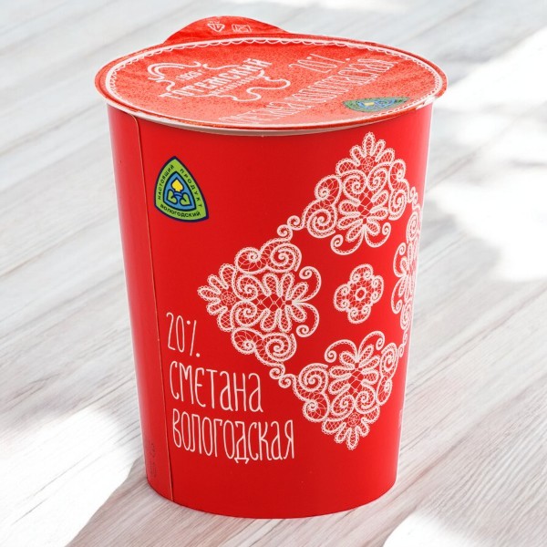 Сметана 20% 400гр/22 (20 сут)