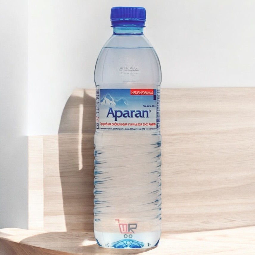 Вода родниковая АПАРАН высшей категории н/газ 0,5л (2 года) ПЭТ бутылка Армения