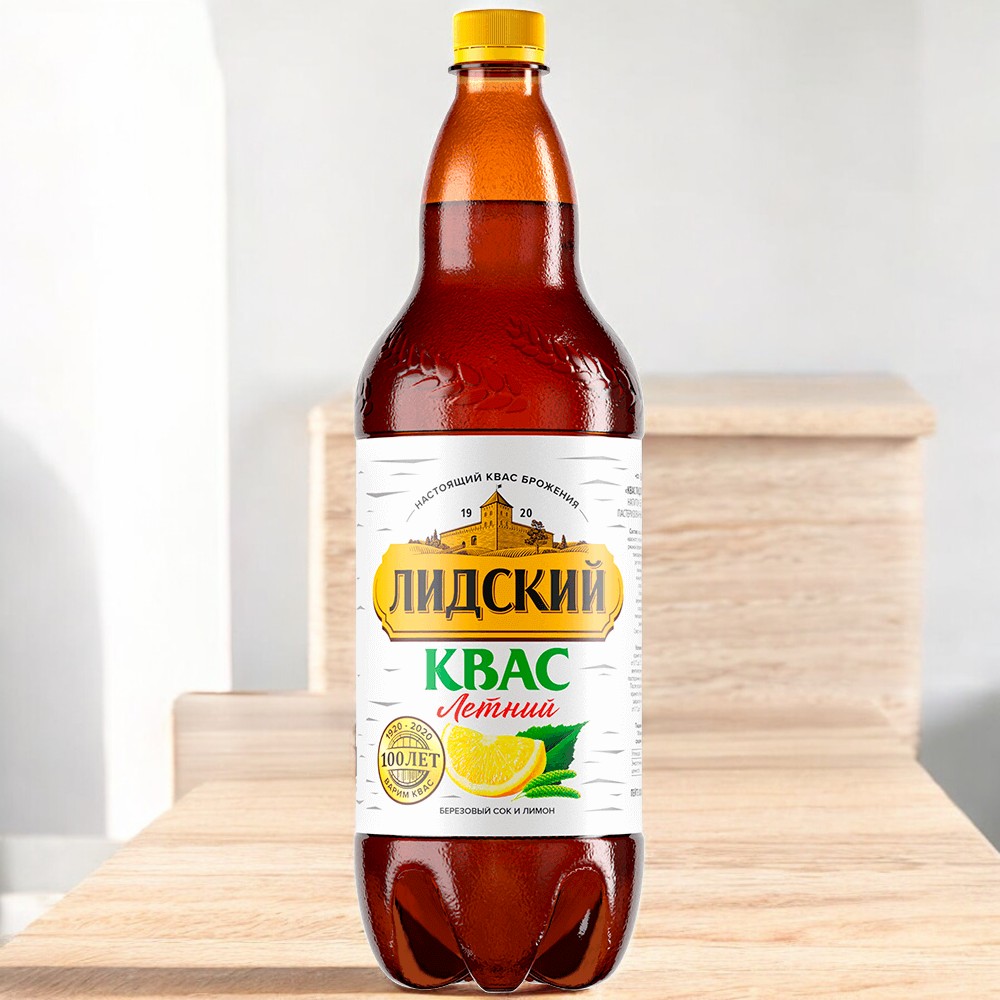 Квас ЛИДСКИЙ ЛЕТНИЙ 1,5л (6 мес)