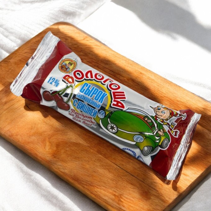 Сырки “Вологоша” гл. нап.”Вишня” 12% 30г0 (20 сут)