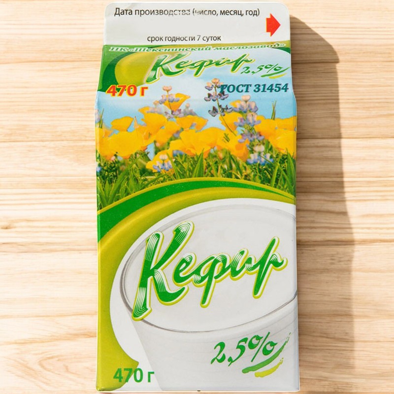 Кефир 2,5% 470 гр