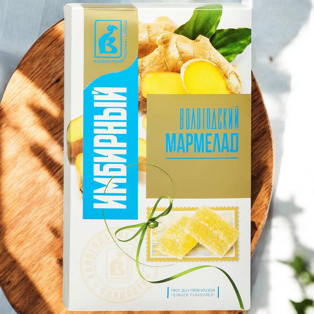 Мармелад Имбирный 0,240 (6мес) коробка