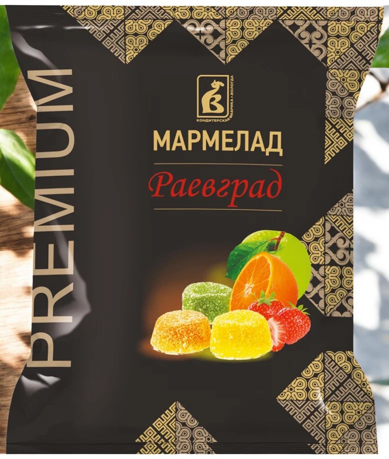 Мармелад РАЕВГРАД 0,230 (6мес) пакет