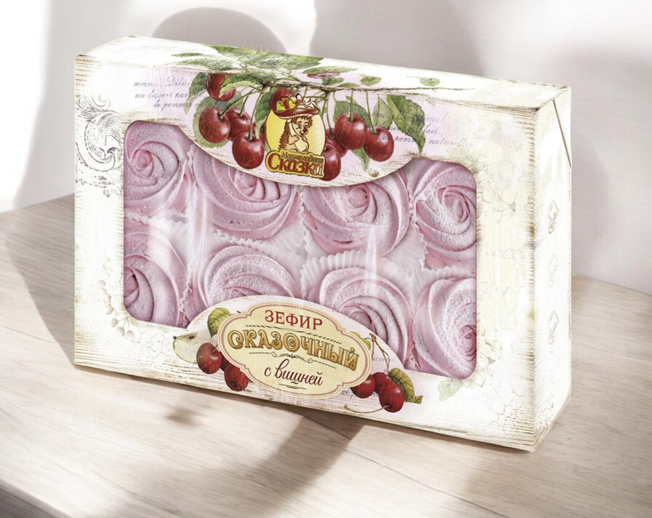 Зефир с Вишней 220гр (90 сут)