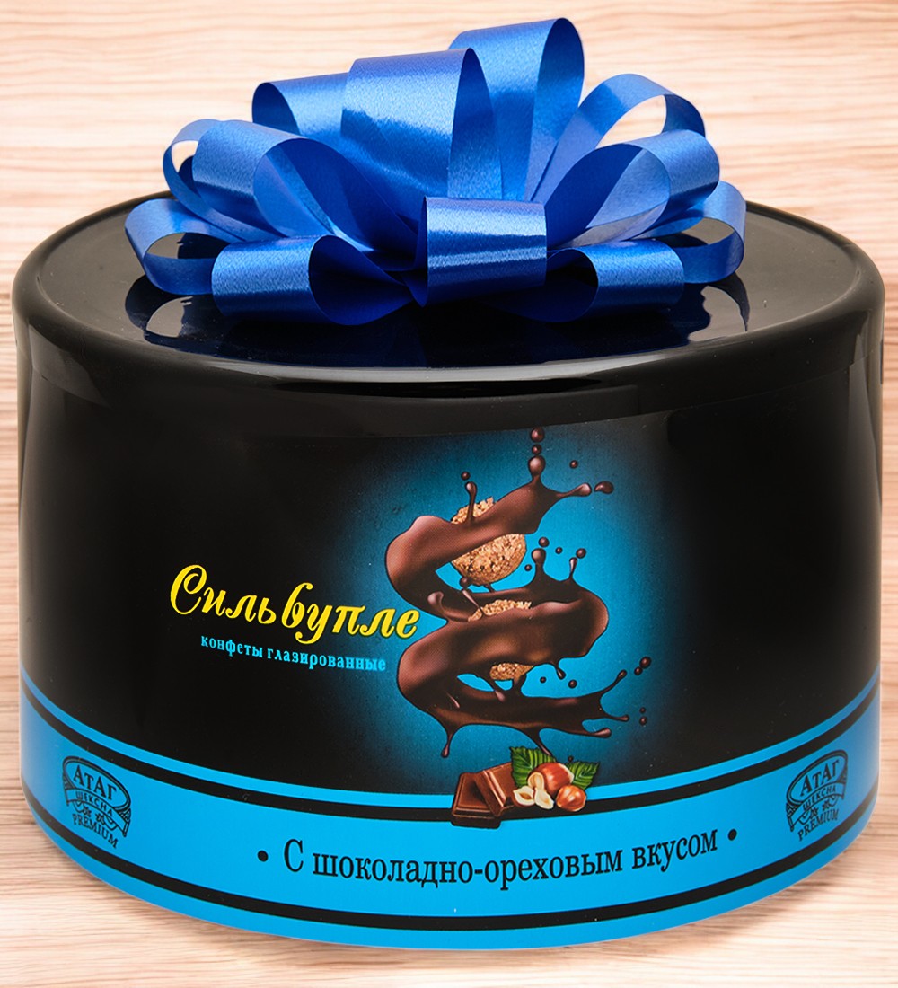 Конфеты СИЛЬВУПЛЕ ШОКОЛАД-ОРЕХ 200г (6 мес)