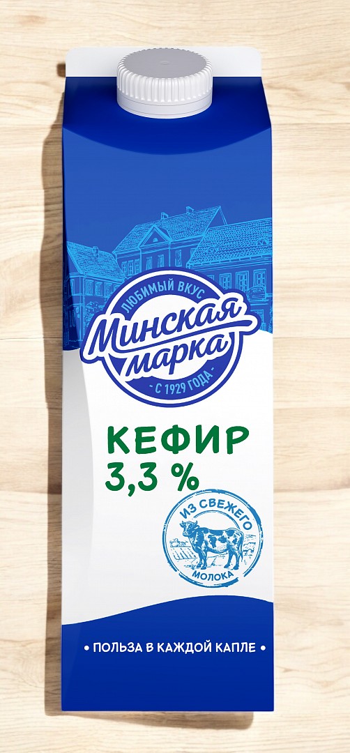 Кефир “” 3,3% пюр-пак 1,0 кг