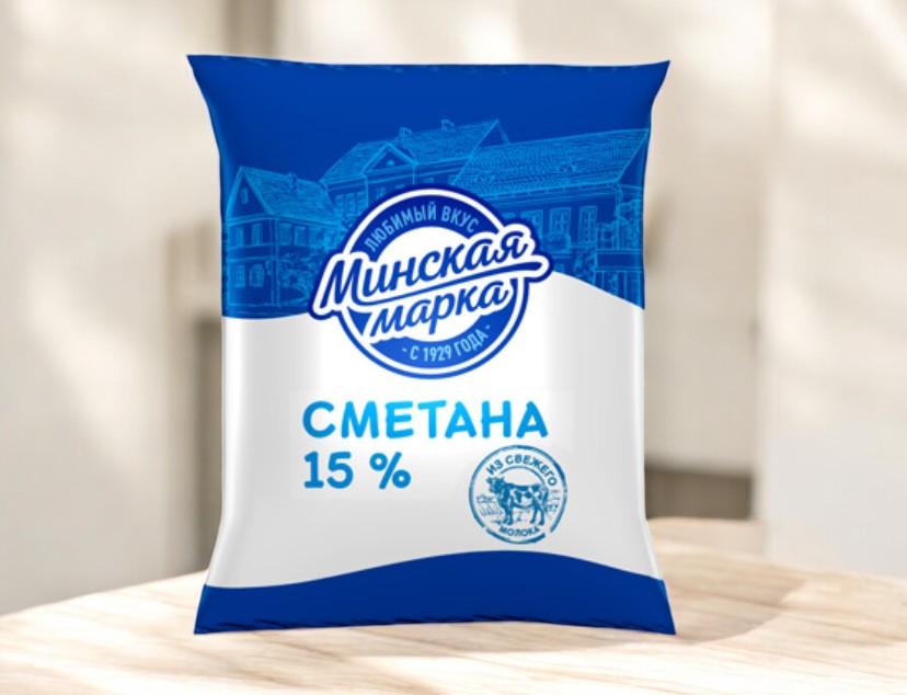 Сметана пленка 15% 400г (30 сут)