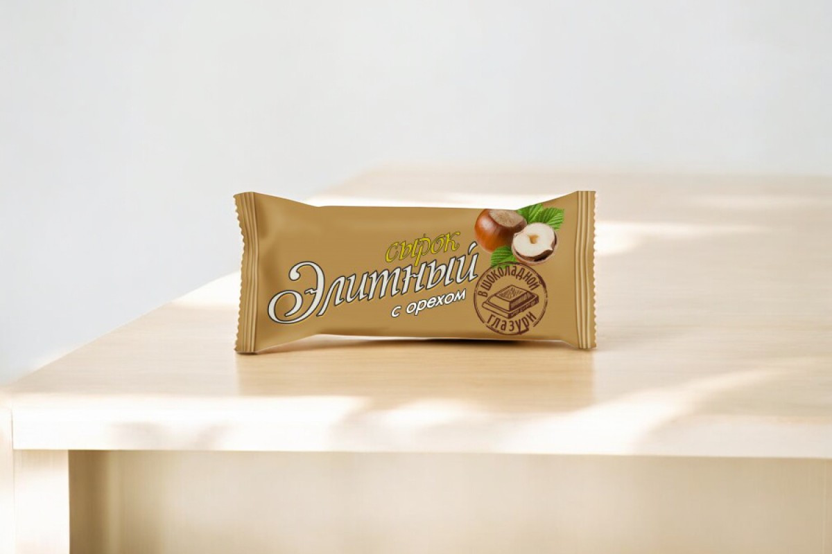 Сырок “Элитный” орех 20,0% 38 г.