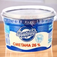 Сметана  26,0% стакан 180г