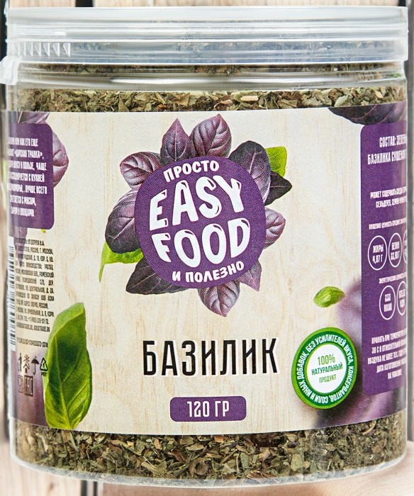БАЗИЛИК 120г (24 мес) пэт/банка