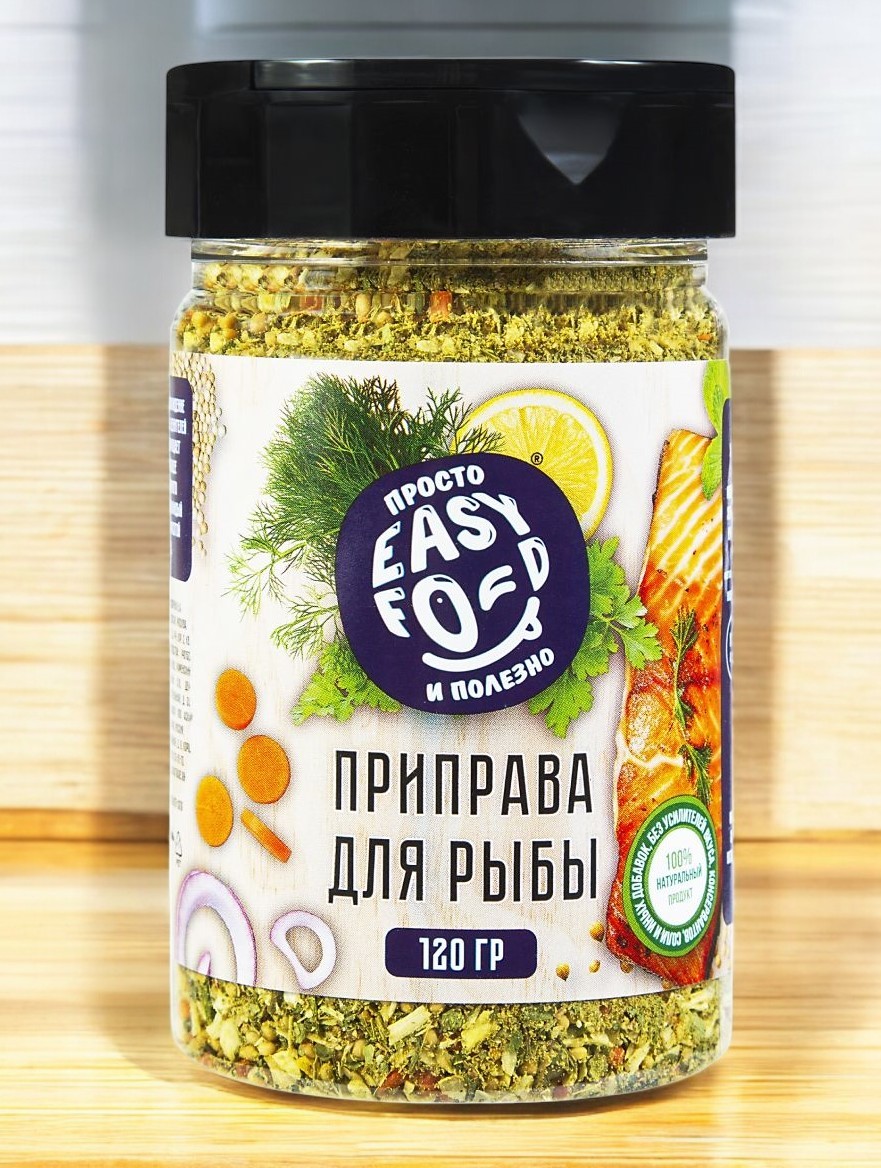 Приправа для РЫБЫ 120г1 (24 мес) пэт/банка