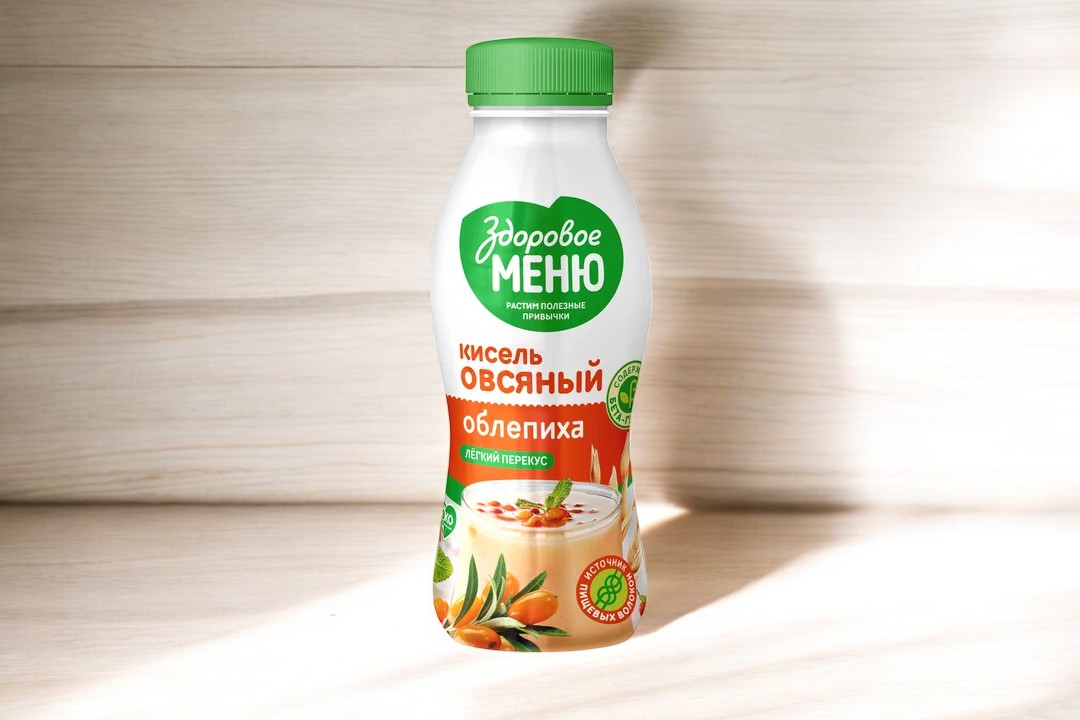 Напиток б/а Кисель овсяный с облепихой 0,25л 6
