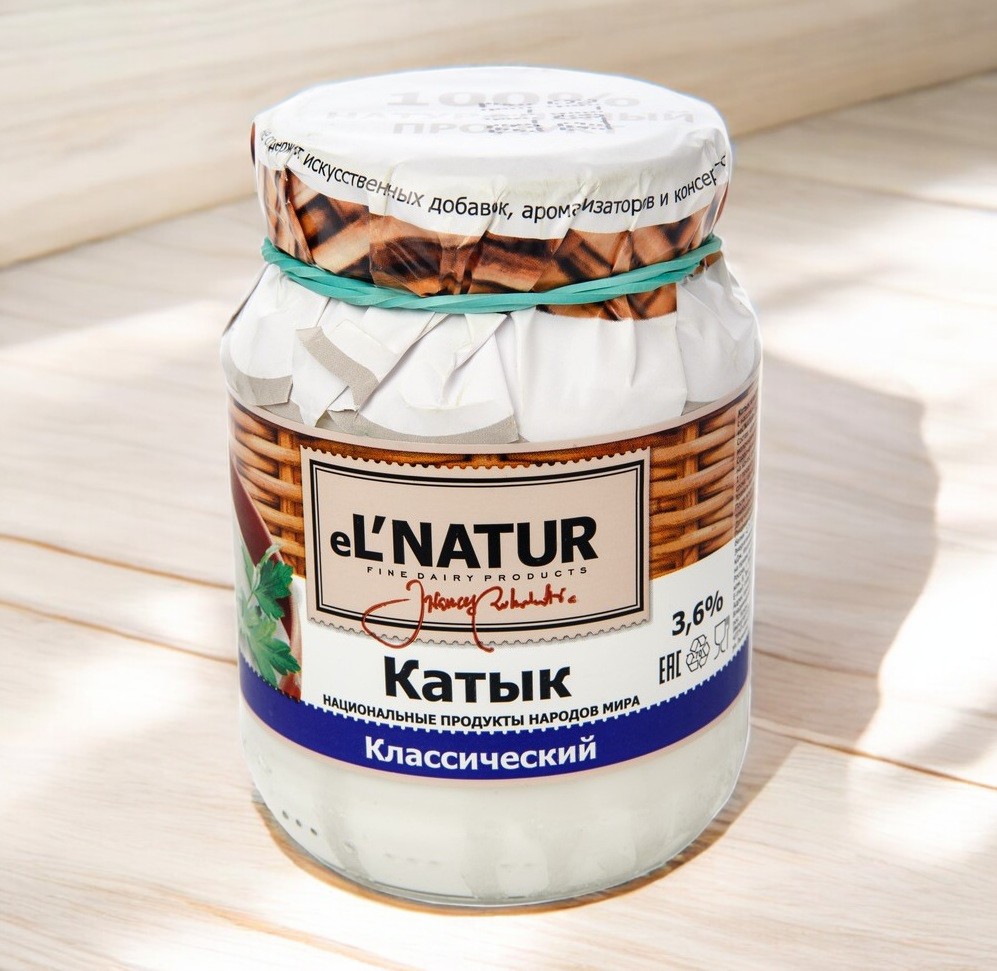 Катык Эльнатюр классический 500 гр 3,6%