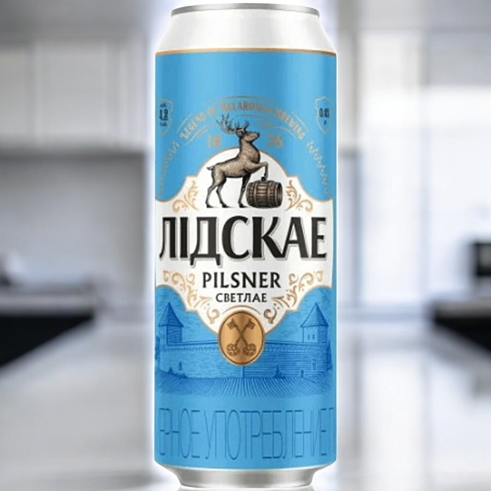 Пиво Лидское Пилзнер ж/б 0,5
