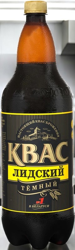 Квас лидский темный 1.5л