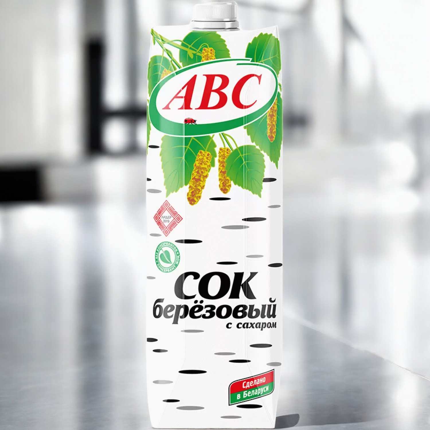 Сок березовый с сах. пр. 1л