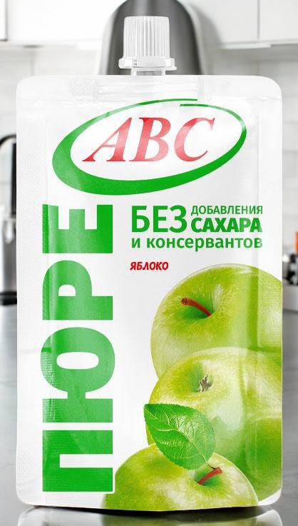 Пюре яблочное 200г дой/пак