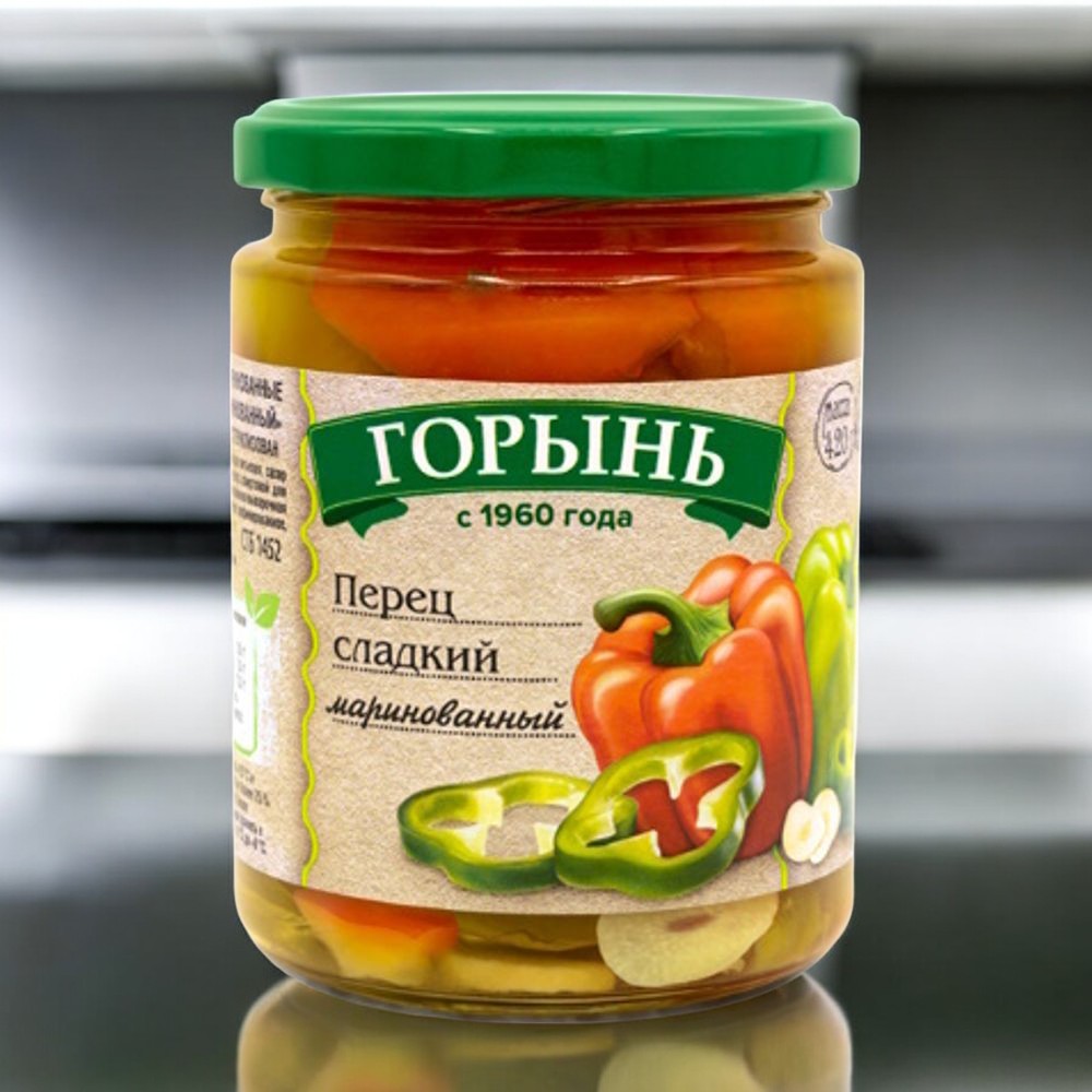 Перец сладкий маринованный 0,45л /470гр
