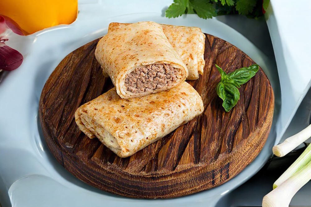 Блинчики с мясом