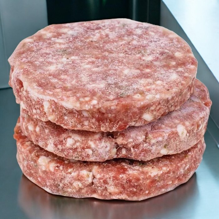 Котлеты “Говяжьи с чесноком”
п/ф мясные рубленые формованные непанированные категории В замороженные