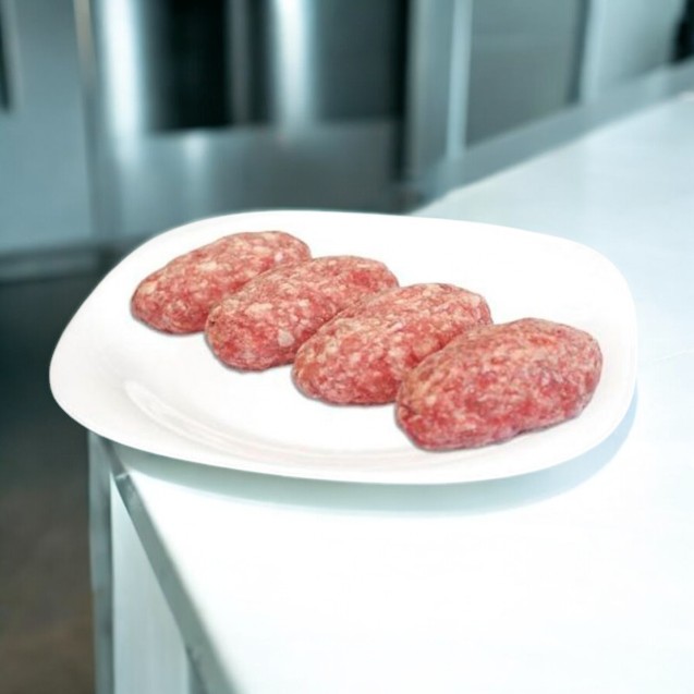 Котлеты “Говяжьи рубленые”
п/ф мясные рубленые формованные непанированные категории В замороженные