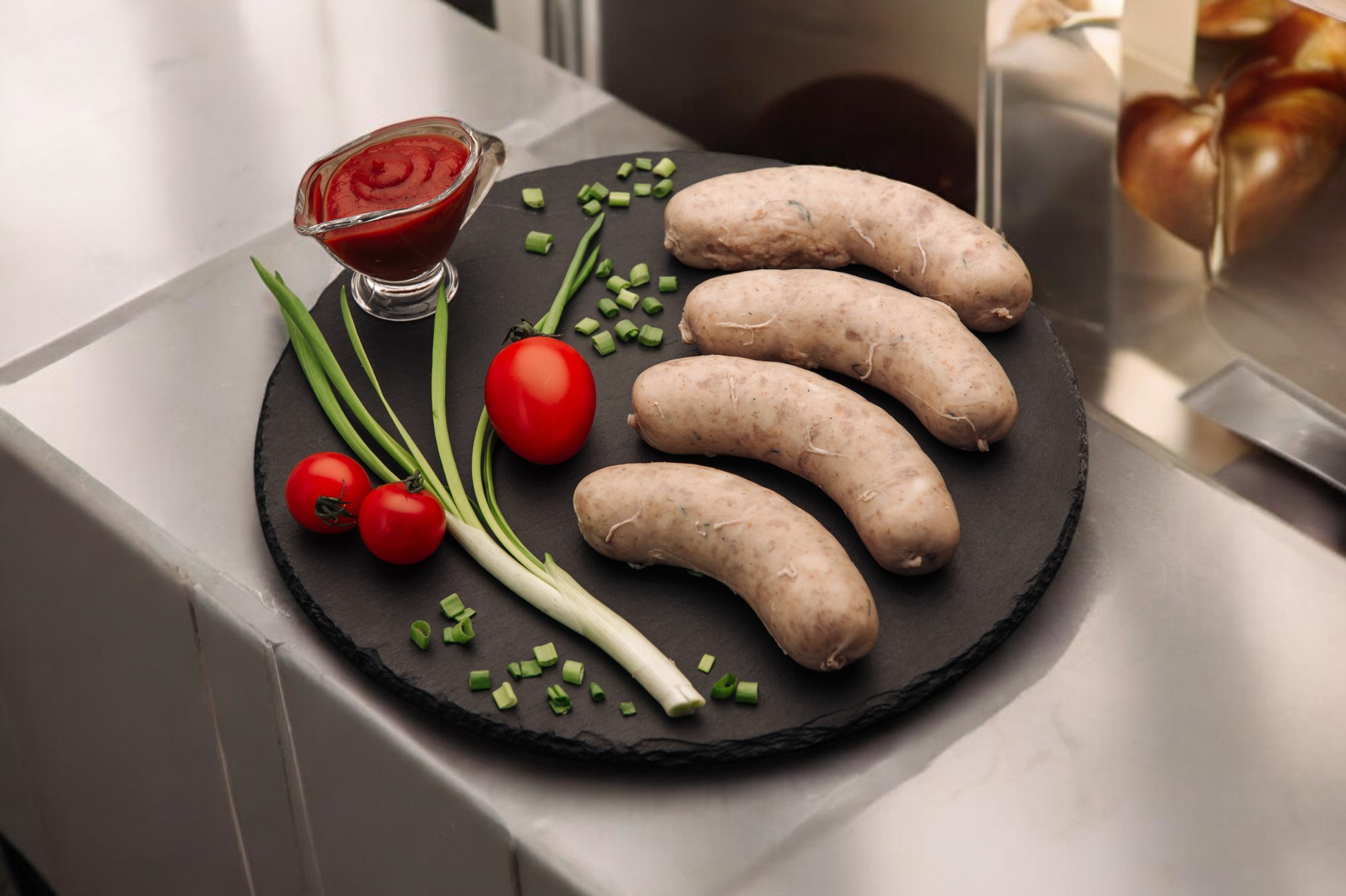 Колбаски “Бистро для гриля”
п/ф мясные рубленые формованные в оболочку категории Б замороженные 0,8 кг