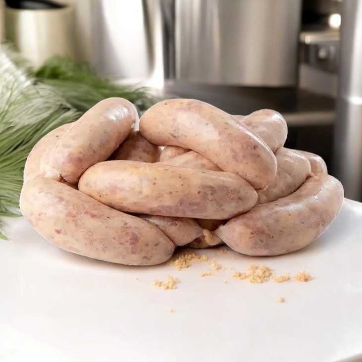 Колбаски гриль “Куриные грудки со свининой”
п/ф из мяса птицы рубленые формованные в оболочку замороженные