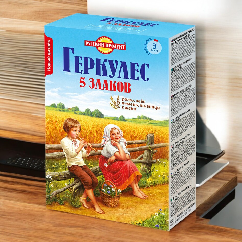 Геркулес 5 злаков 400г