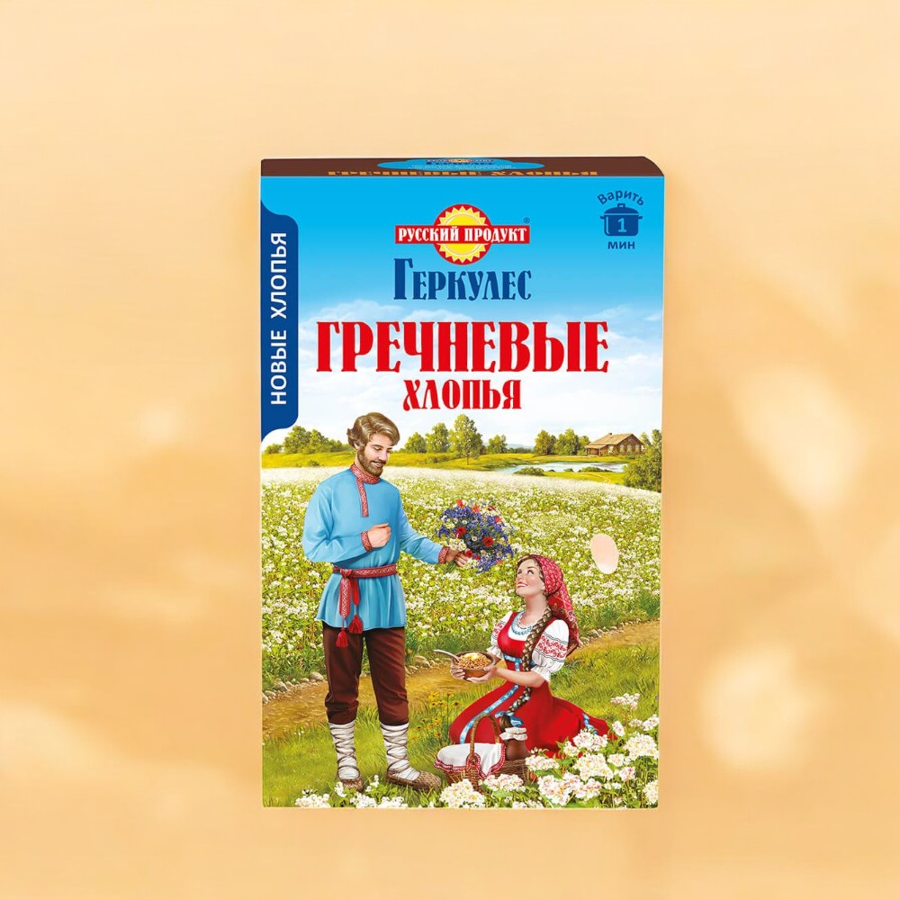 Хлопья Гречневые 300г