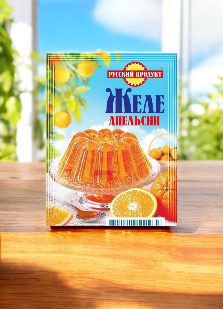 Желе б/п Апельсин 50г