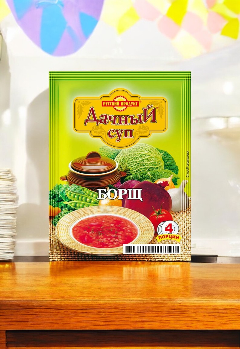 Дачный Суп Борщ 50гр ш/б