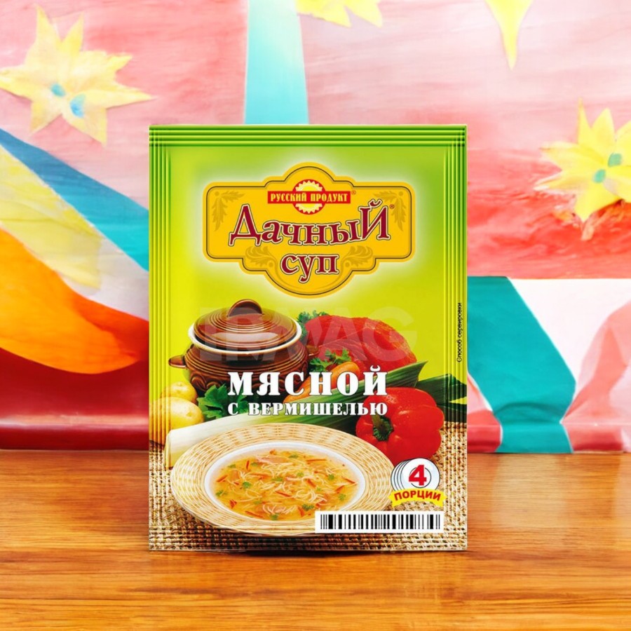 Дачный Суп Мясной с вермишелью 60гр