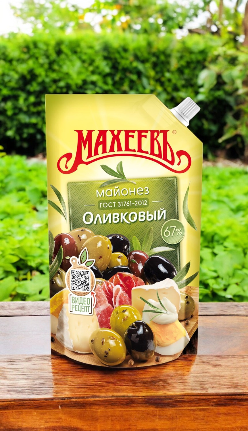 Майонез Оливков.380г д/п
