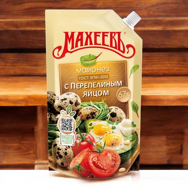 Майонез с Перепел.яйцом 380г